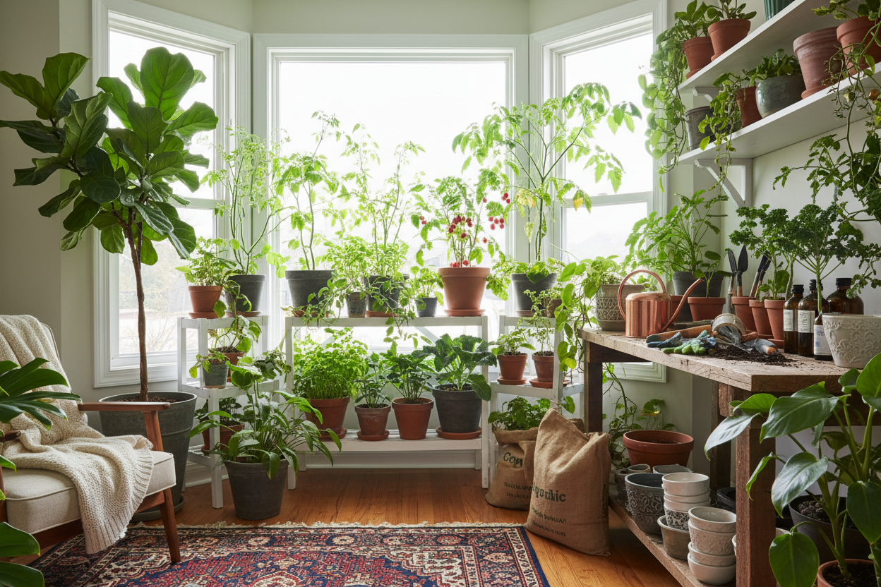Indoor Gardening Guide: How to Grow Plants Indoors Successfully Year-Round