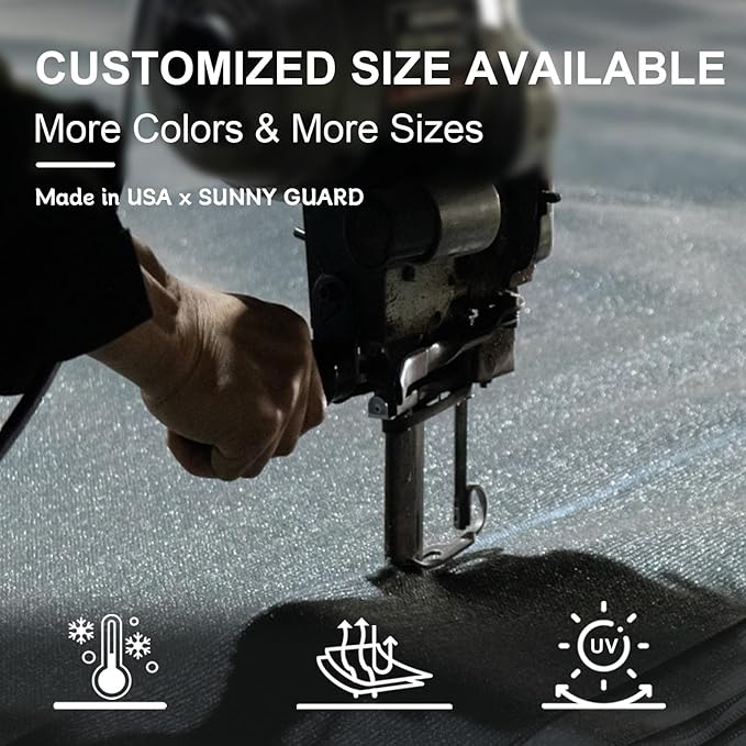 SUNNY GUARD Custom Size 6'x6'x8.5' Silver Grey Sun Shade Sail Right Triangle UV Block Shade for Backyard Yard Patio Deck Garden(Customized)