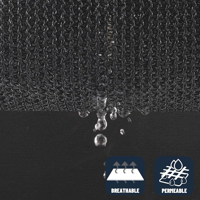 SUNNY GUARD Custom Size 8'x8'x8' Graphite Grey Sun Shade Sail Triangle UV Block Shade for Backyard Yard Patio Deck Garden(Customized)