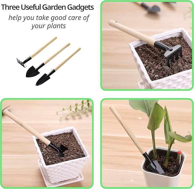 Plant Saucer, 7 Pack 8 10 12 14 15 Inch Durable Plastic Plant Trays for Pots, White & Black Round Plant Pot Saucers, Drip Tray for Indoor and Outdoor Garden (10", for 7 8 Inch Pot)