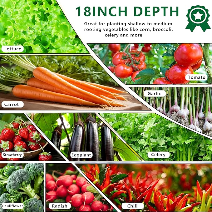 12x4x1.5FT Galvanized Raised Garden Bed,Vegetable Boxes-Rectangle Metal Flower Box,Large Planter Raised Beds Outdoor Garden for Planting,Fruit,Herb-Silver